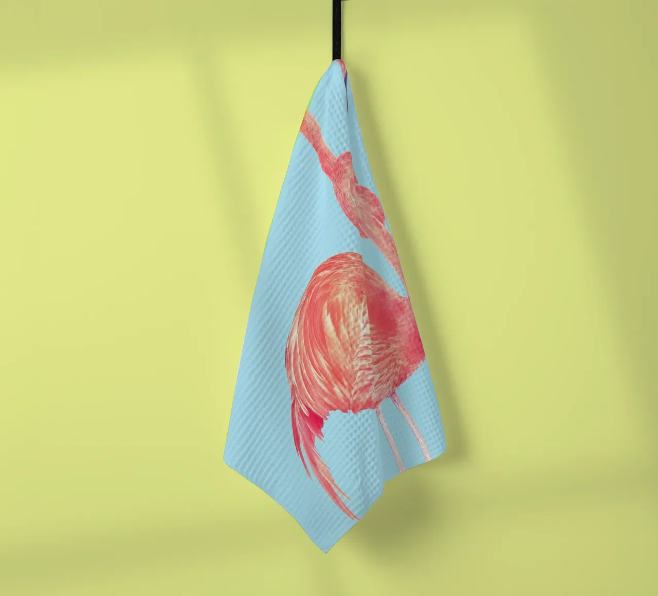 Flamingo with a Big Problem canovaccio da cucina da suckertom