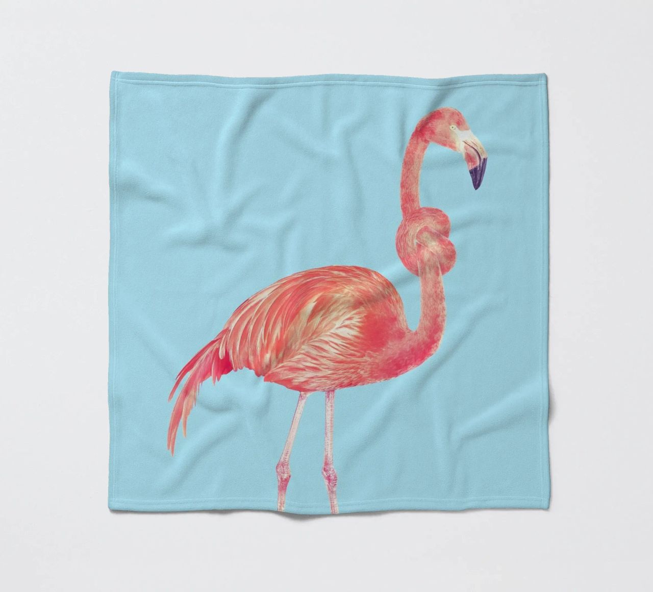 Flamingo with a Big Problem coperta in pile da suckertom