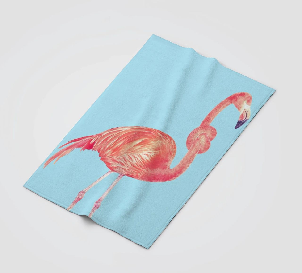 Flamingo with a Big Problem coperta in pile da suckertom