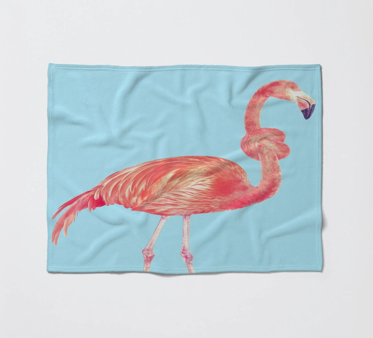 Flamingo with a Big Problem coperta in pile da suckertom