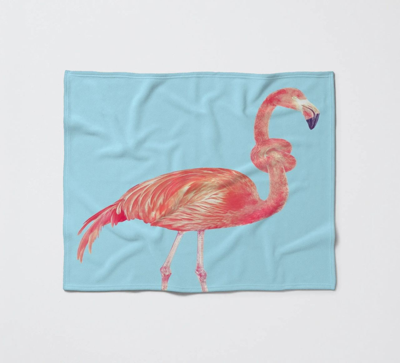 Flamingo with a Big Problem coperta in pile da suckertom