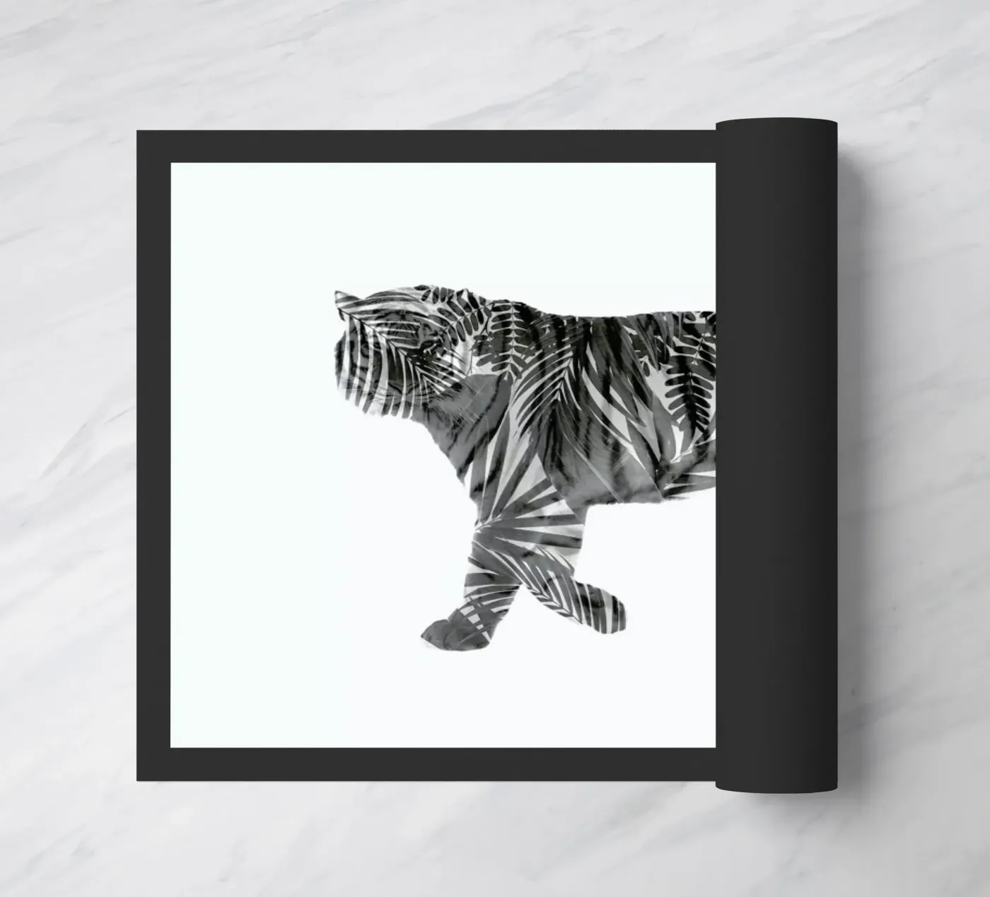Tiger Fußmatte von Chris Wharton