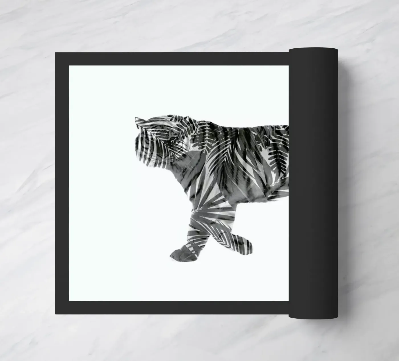 Tiger Fußmatte von Chris Wharton