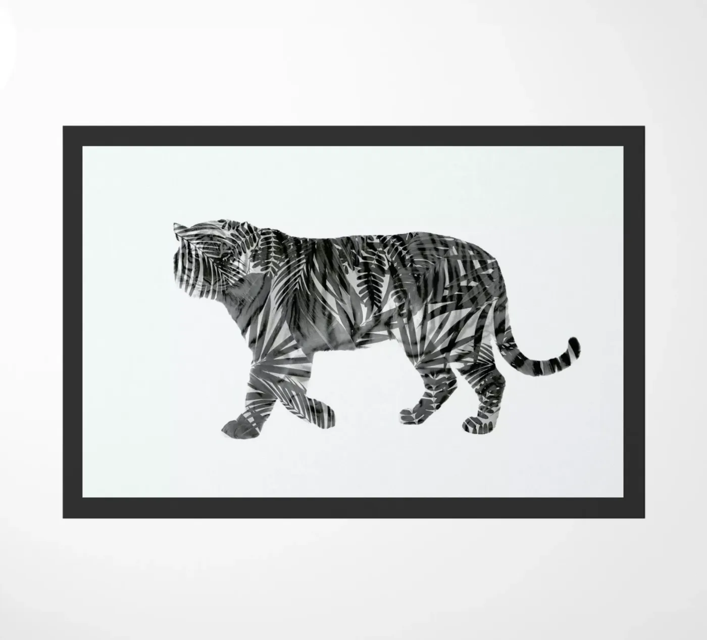 Tiger Fußmatte von Chris Wharton