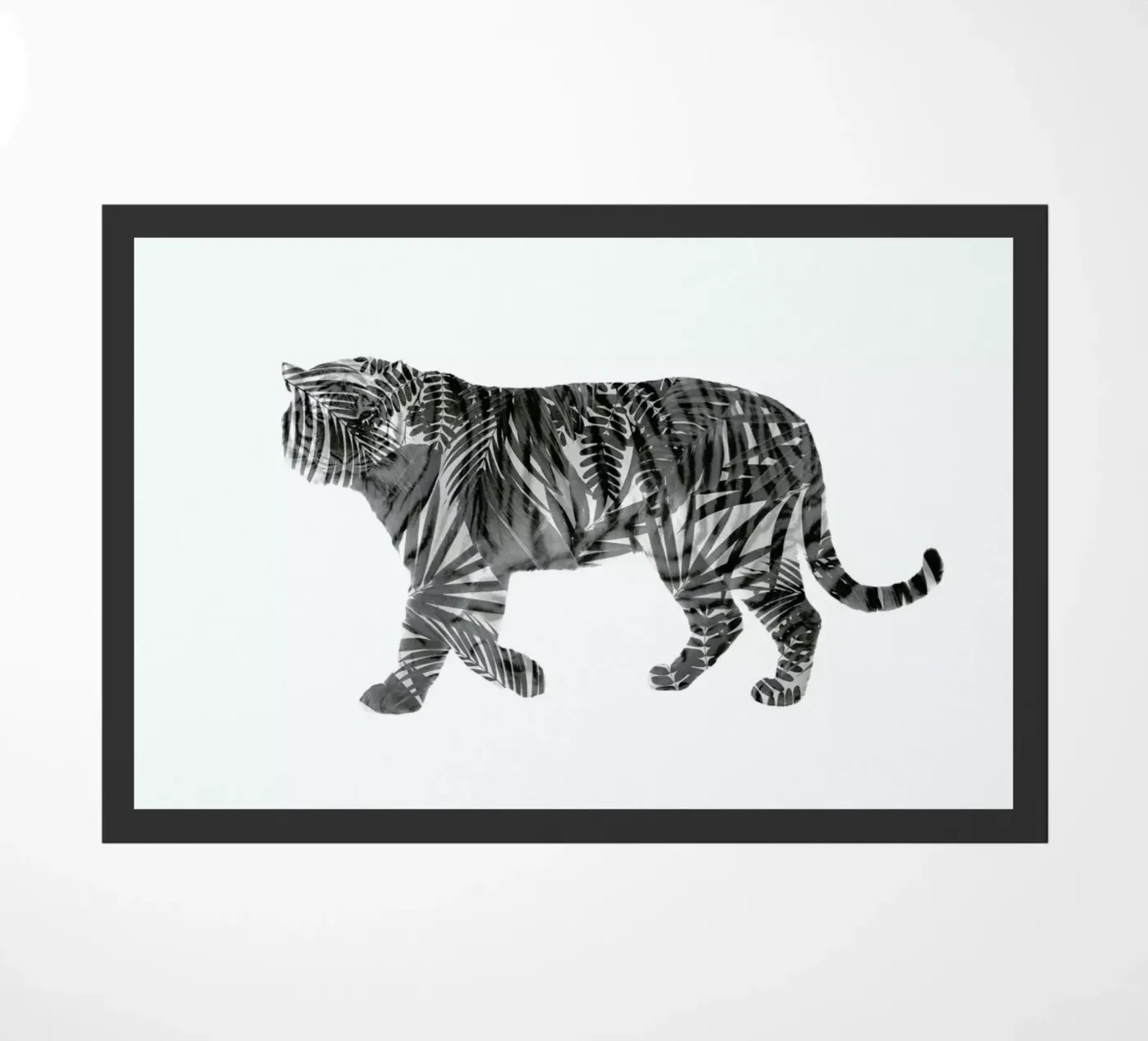 Tiger Fußmatte von Chris Wharton