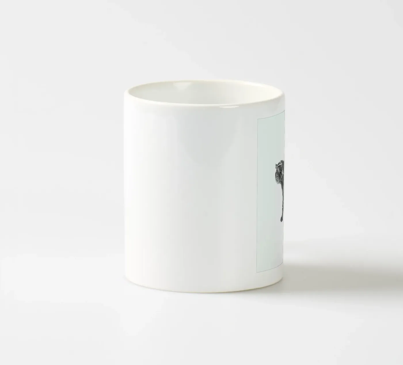 Tiger ceramic mug by Chris Wharton