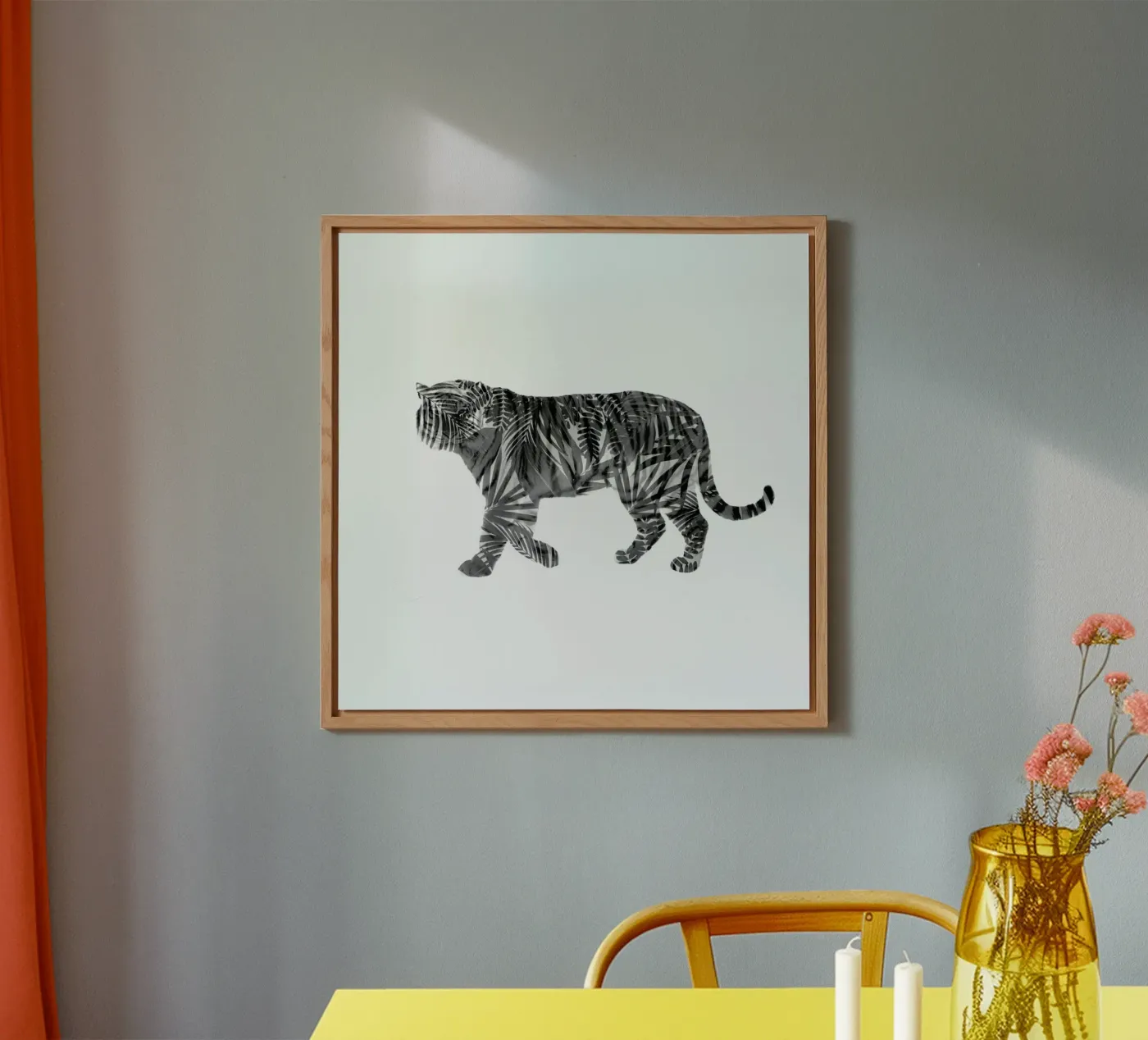 Tiger alluminio dibond da Chris Wharton