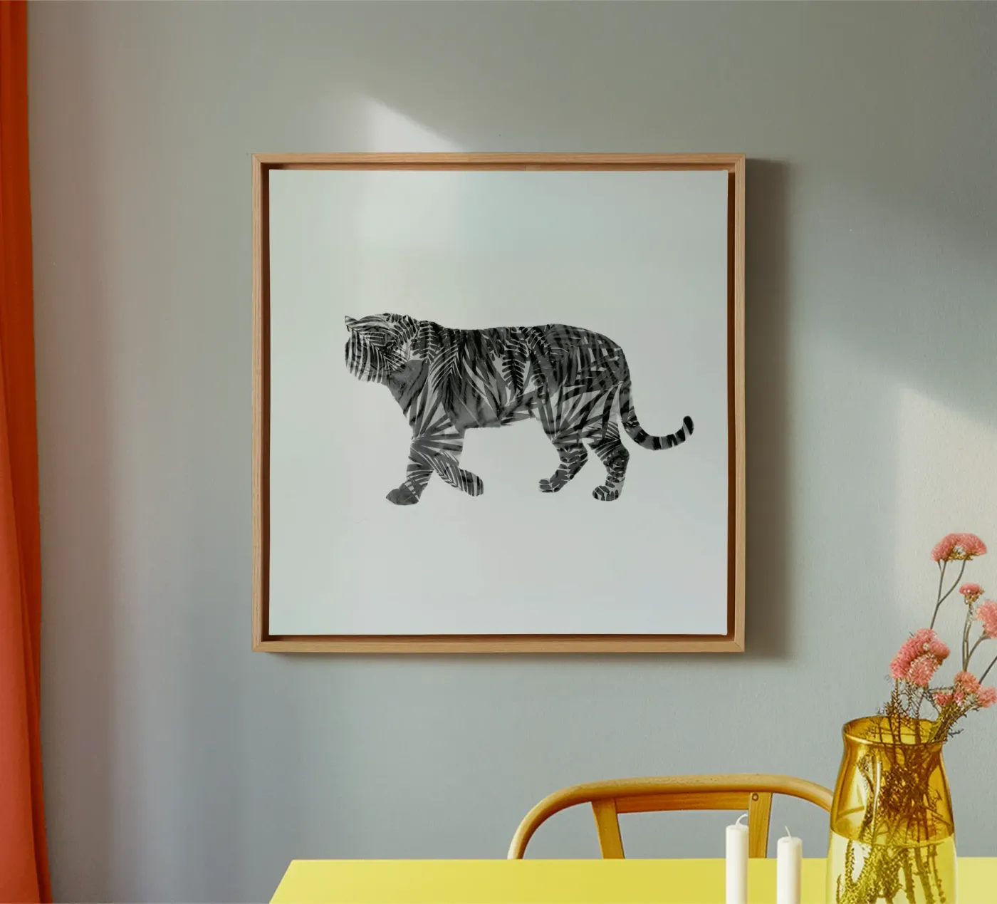Tiger canvas by Chris Wharton
