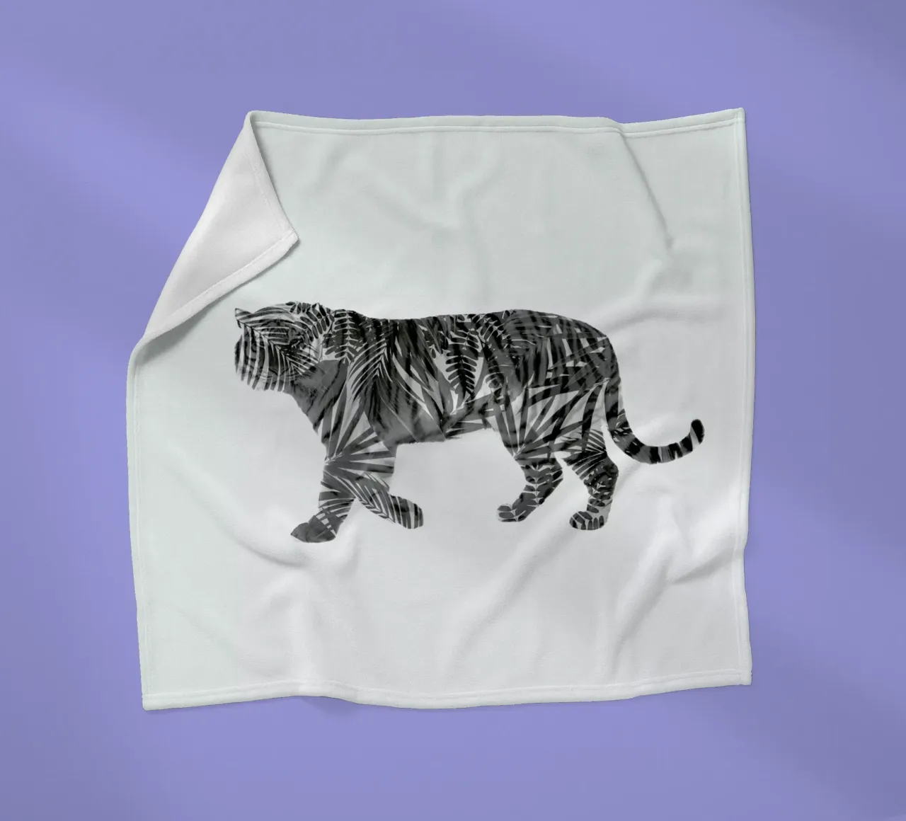 Tiger fleecedeken van Chris Wharton