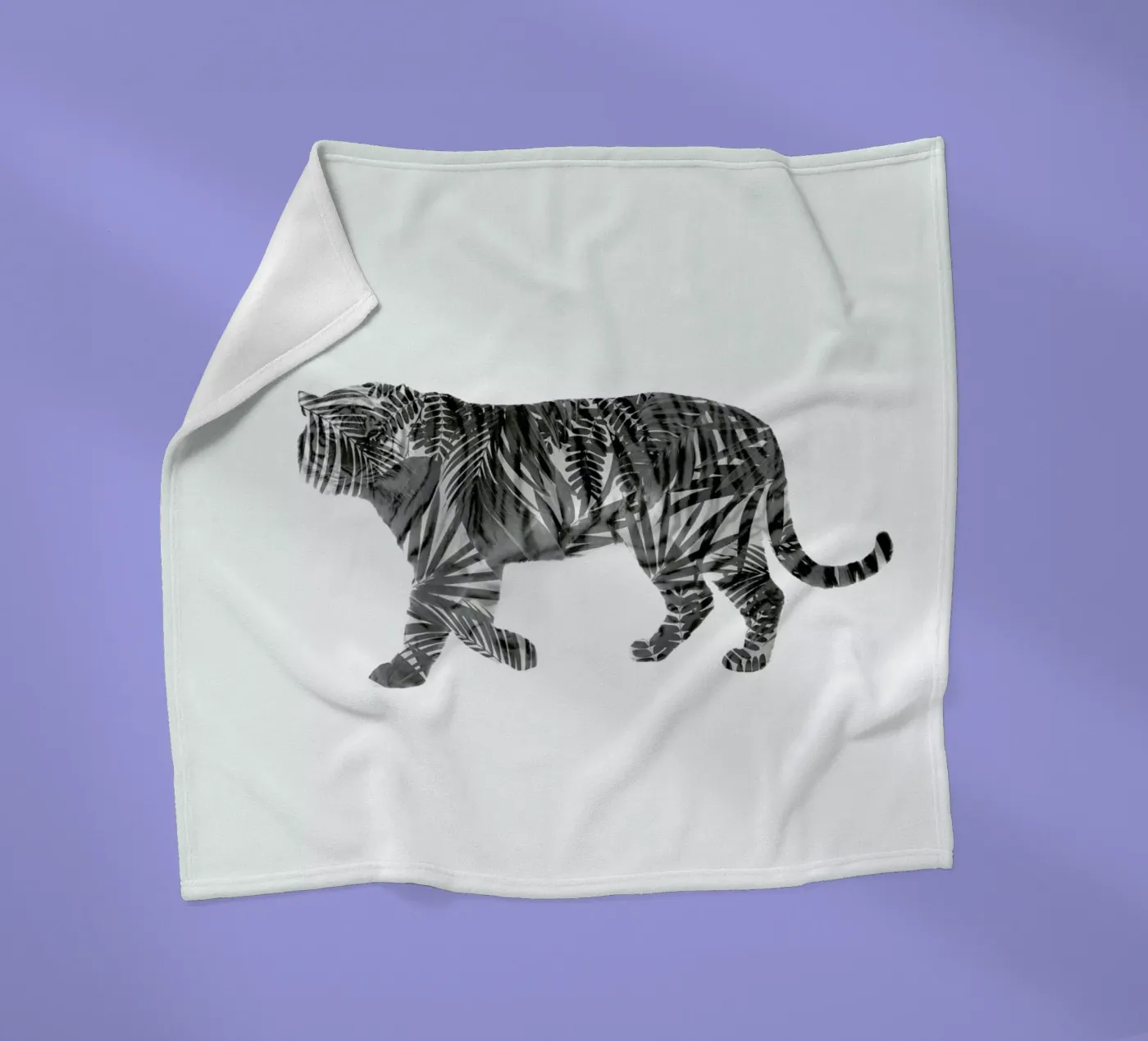 Tiger plaid polaire de Chris Wharton