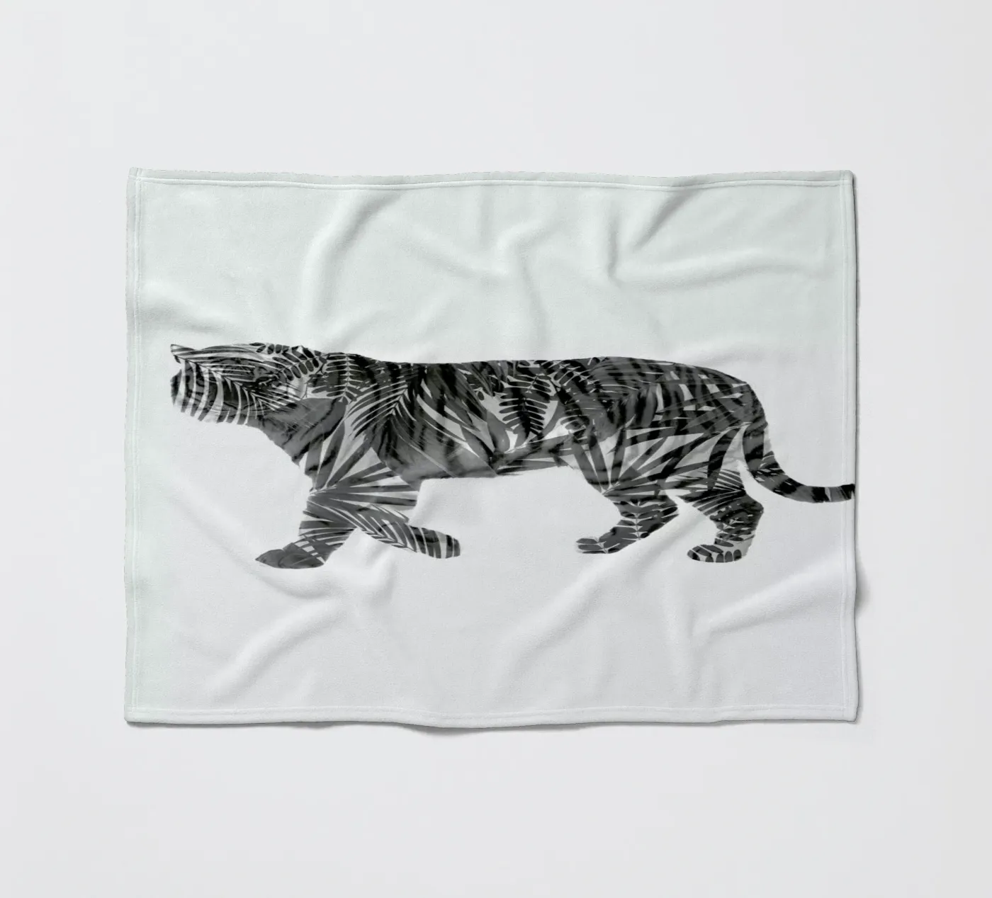 Tiger Fleecedecke von Chris Wharton