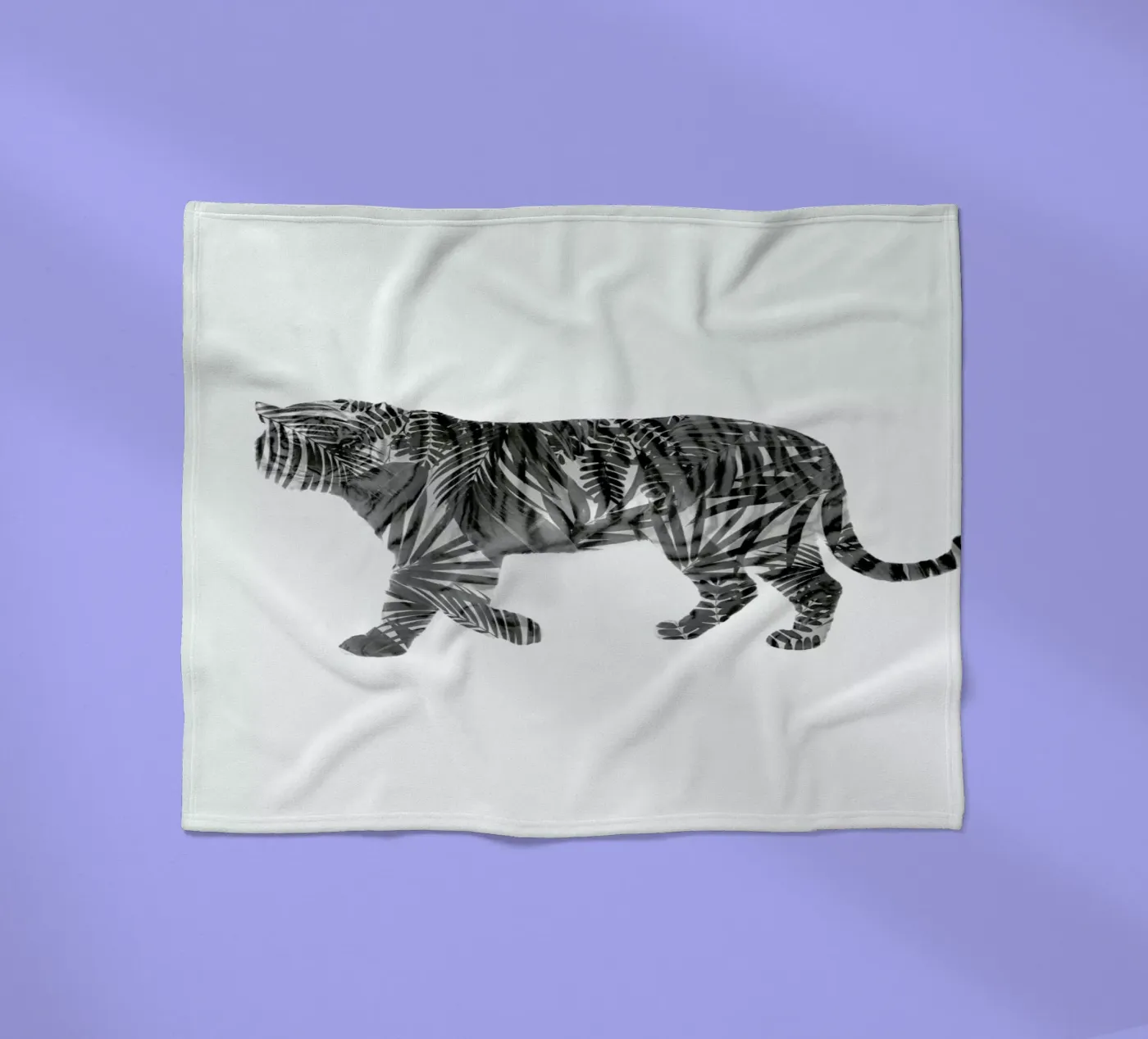 Tiger Fleecedecke von Chris Wharton
