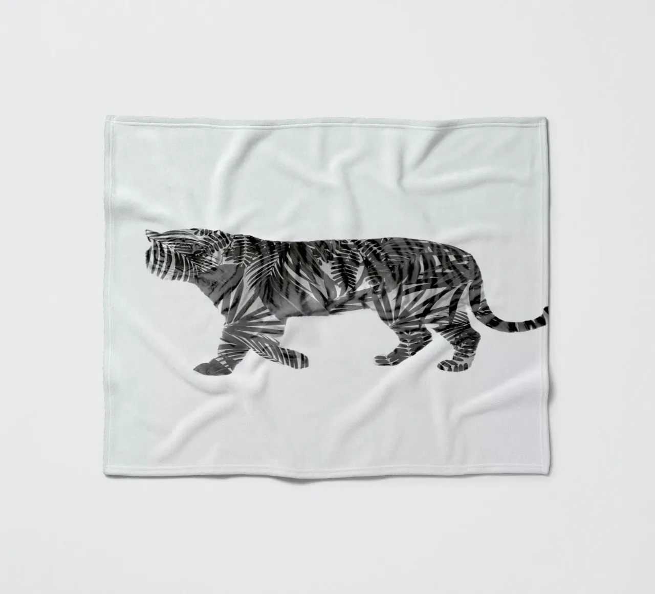 Tiger fleecedeken van Chris Wharton