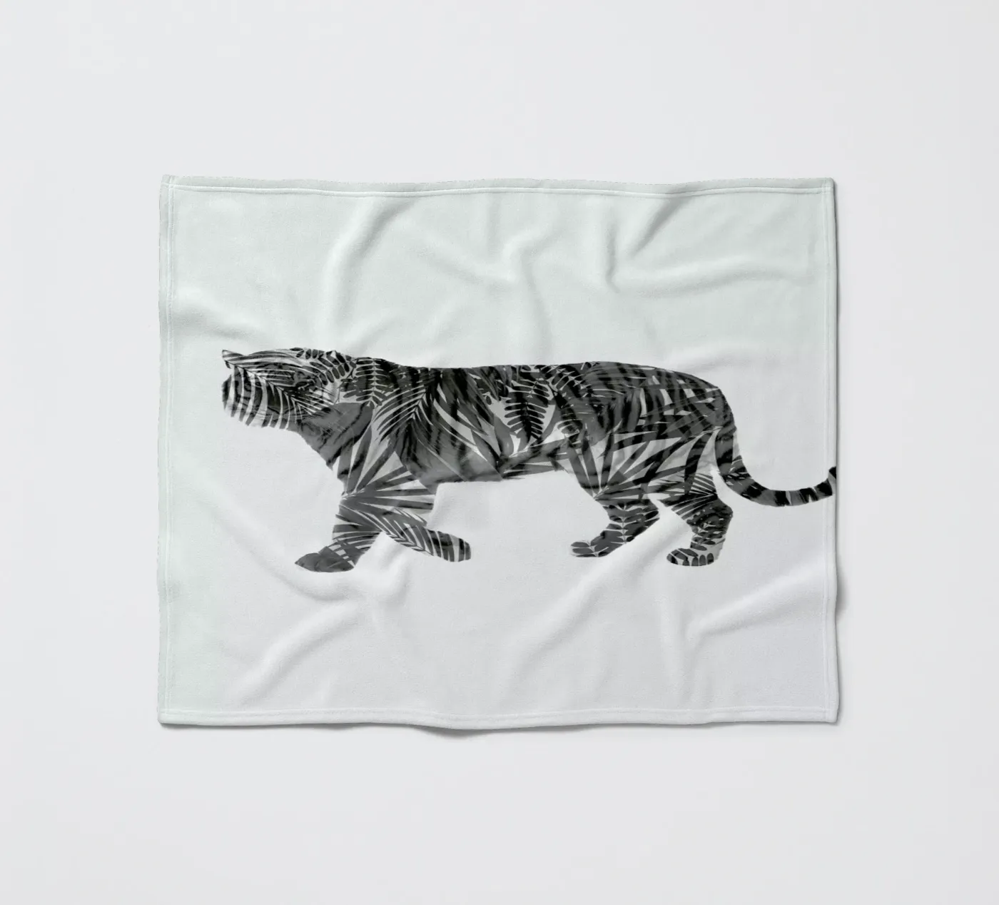 Tiger Fleecedecke von Chris Wharton