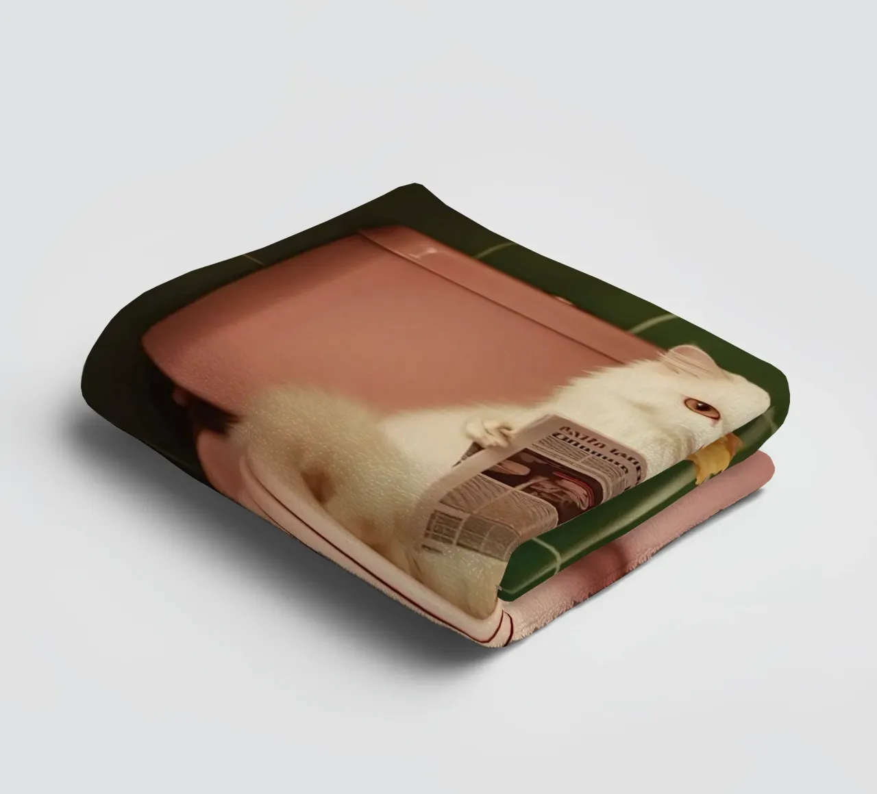 Katze liest Zeitung asciugamano da bagno da NORDLICHT DESIGNS