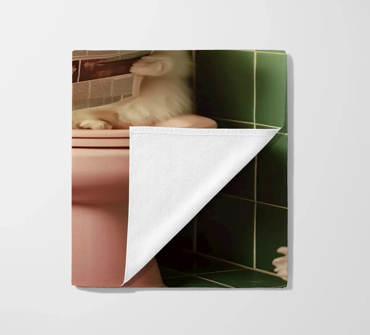 Katze liest Zeitung telo mare da NORDLICHT DESIGNS