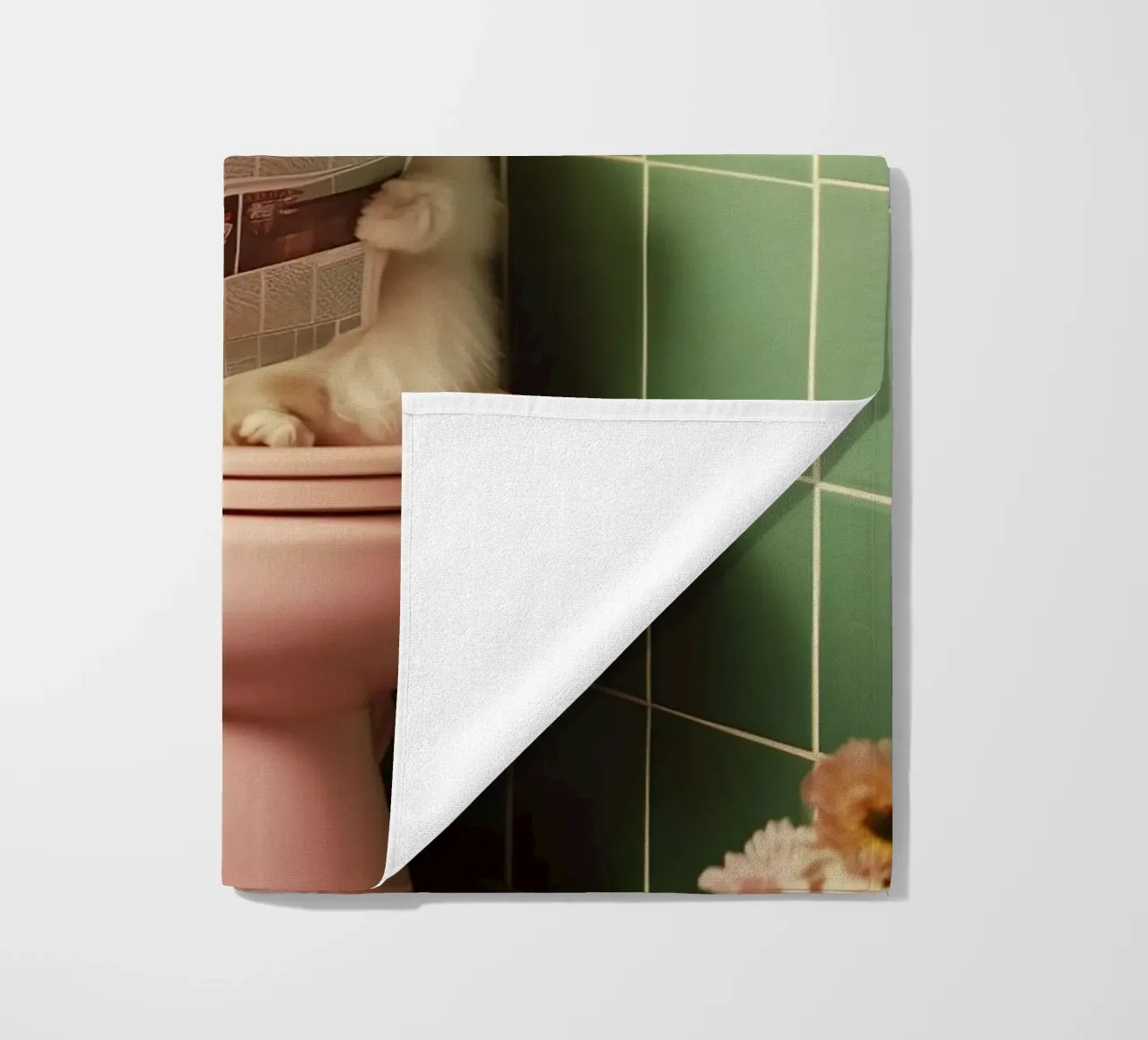 Katze liest Zeitung telo mare da NORDLICHT DESIGNS
