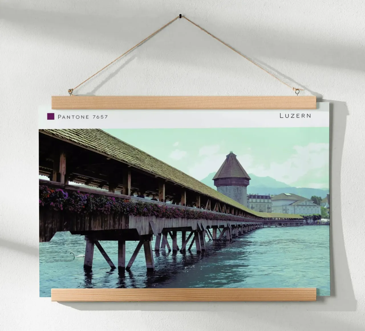Luzern 7657 poster con telaio in plastica da In Full Color