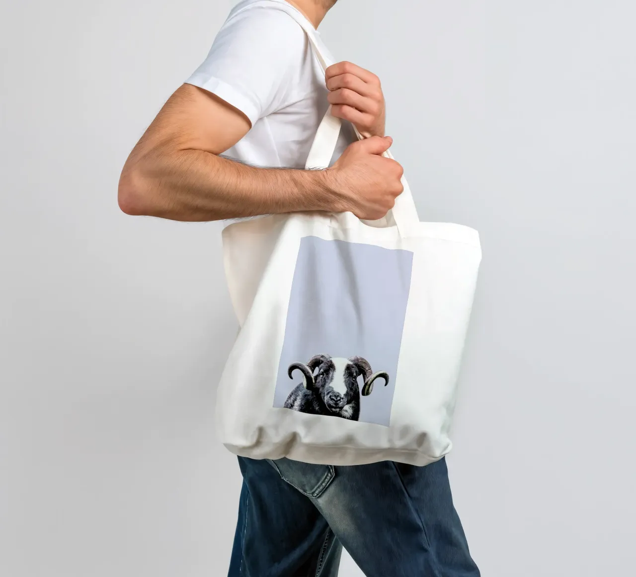 R.A.M. borsa in juta da Victoria Frost