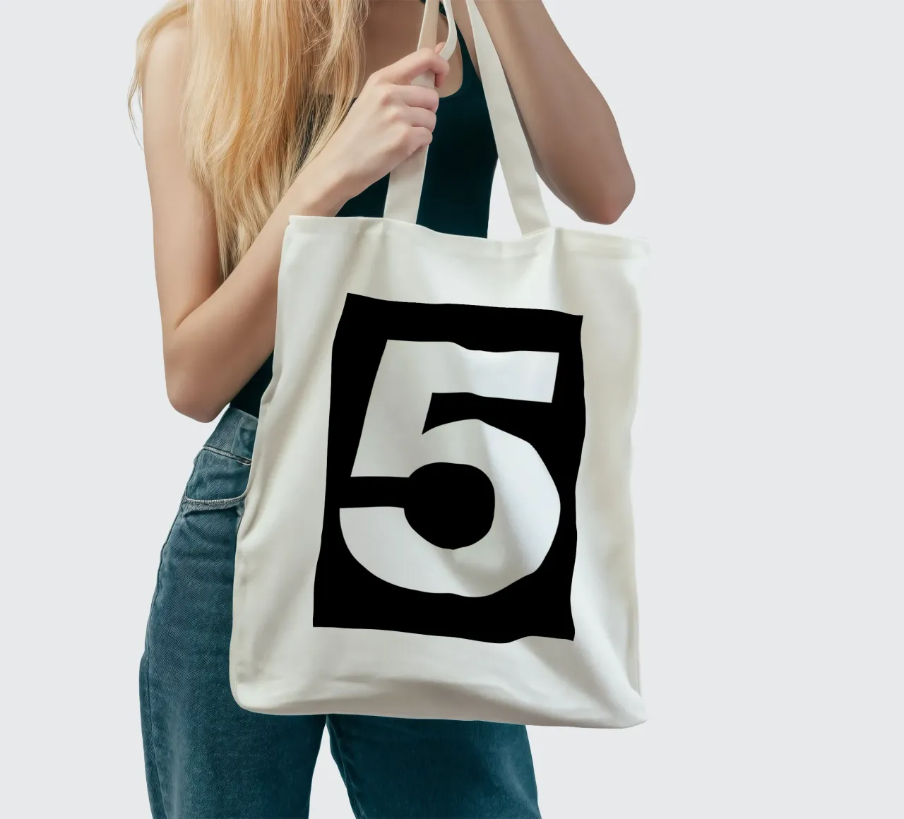 The 5 poster tote bag by And I Love You She Said