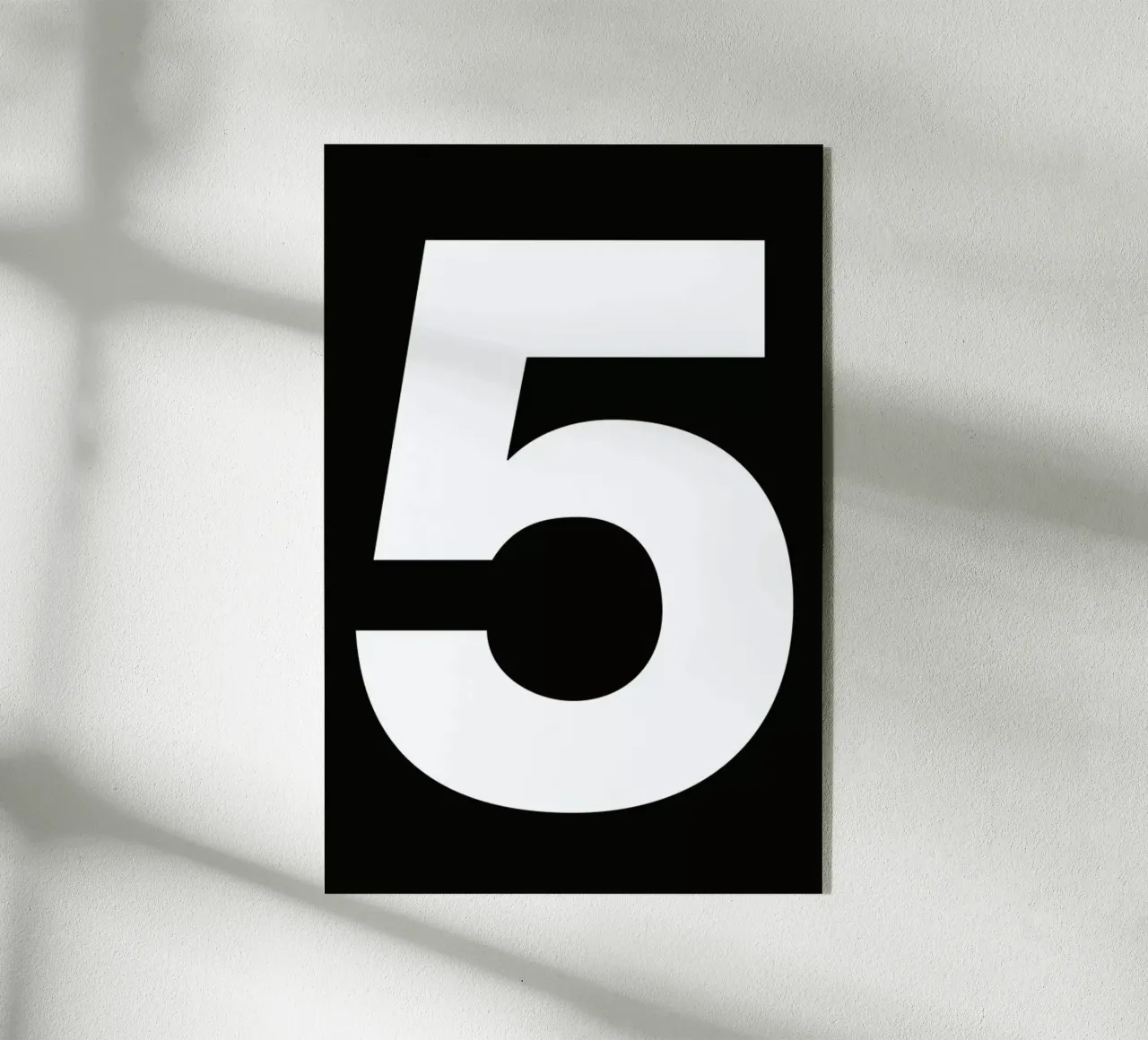 The 5 poster plexiglass da And I Love You She Said