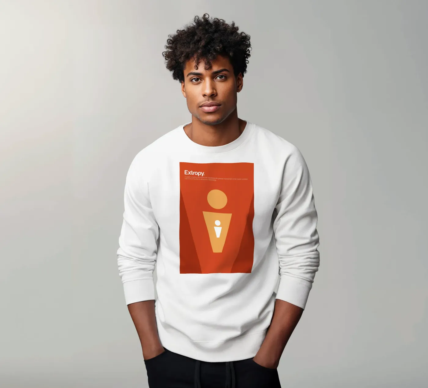 Extropy sweatshirt by Genís Carreras