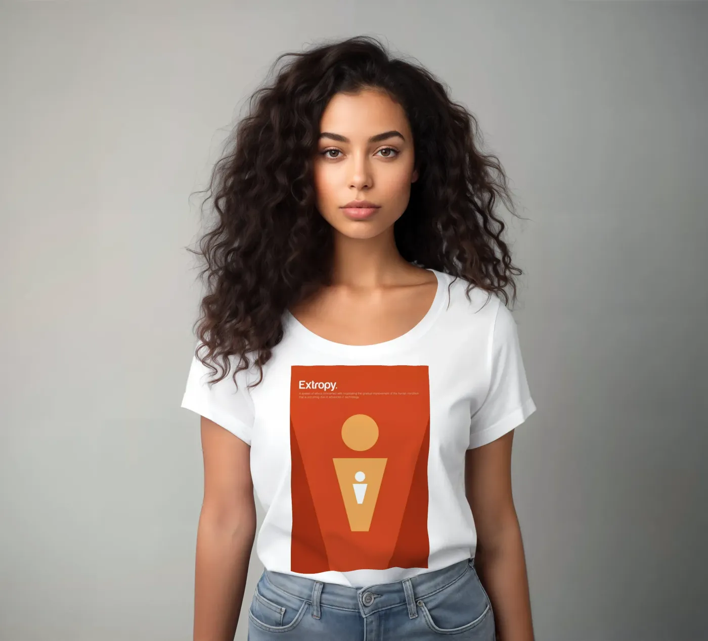 Extropy t-shirt da donna da Genís Carreras
