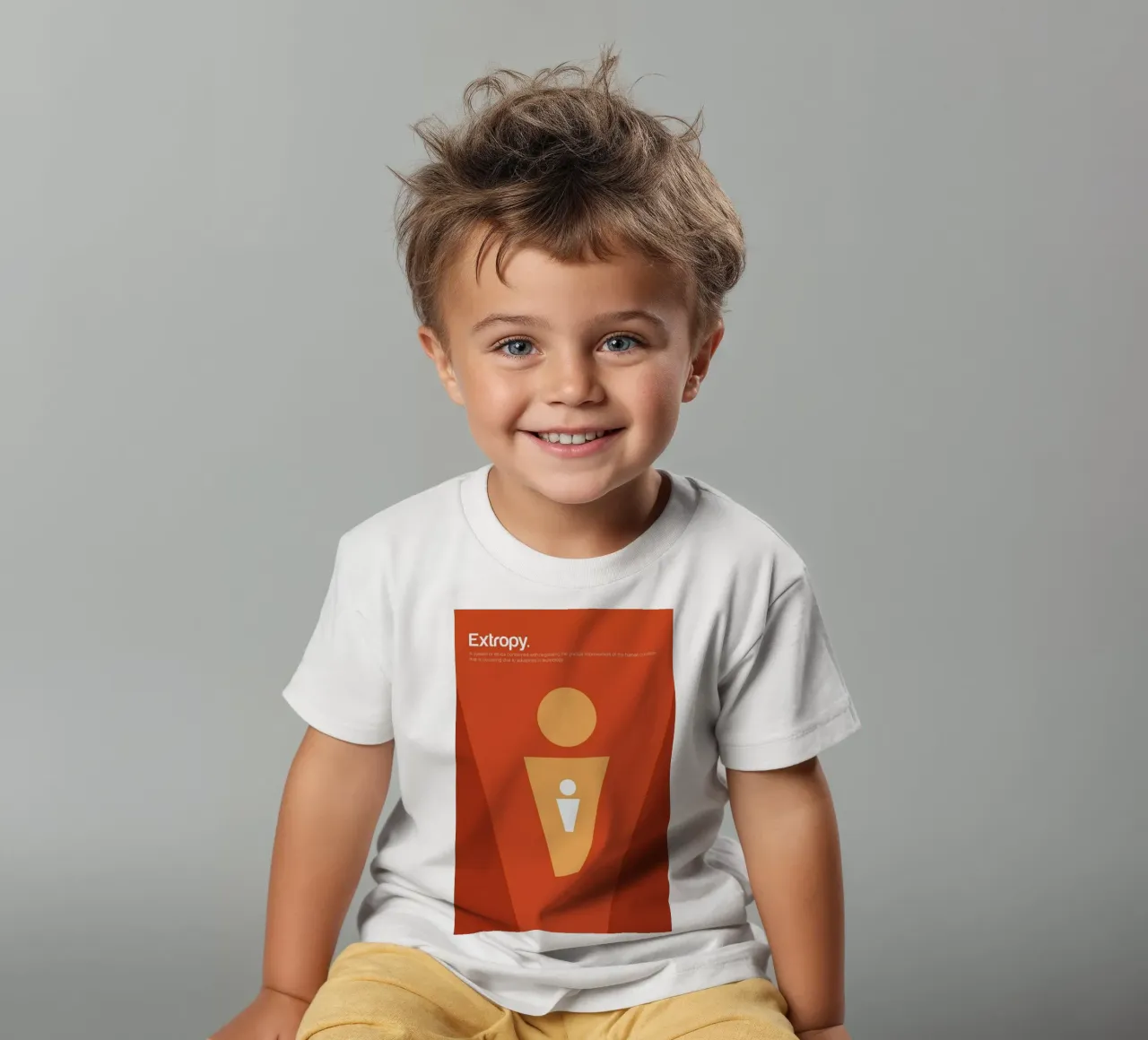 Extropy t-shirt bambini da Genís Carreras