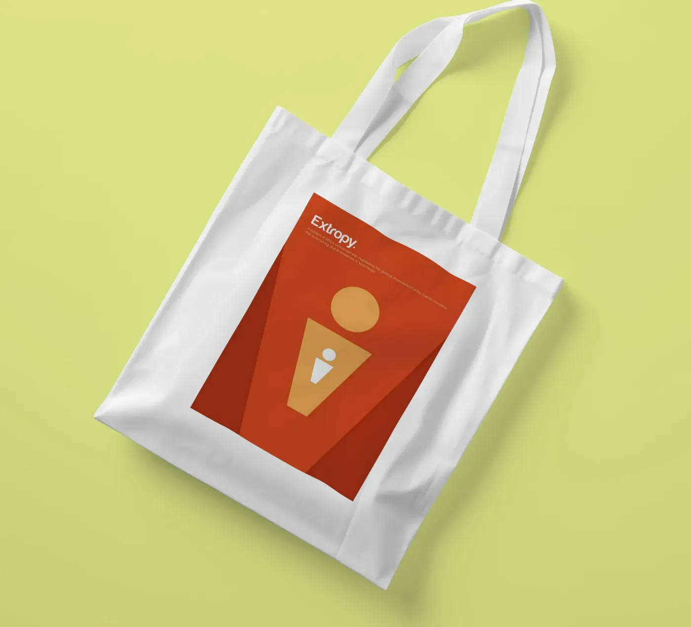 Extropy tote bag by Genís Carreras