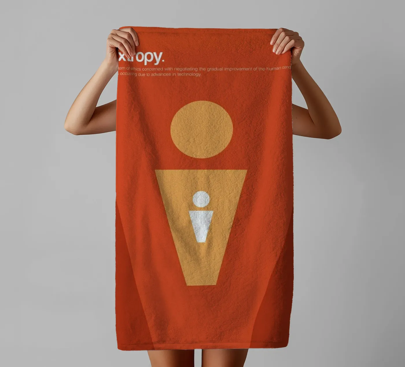 Extropy towel by Genís Carreras