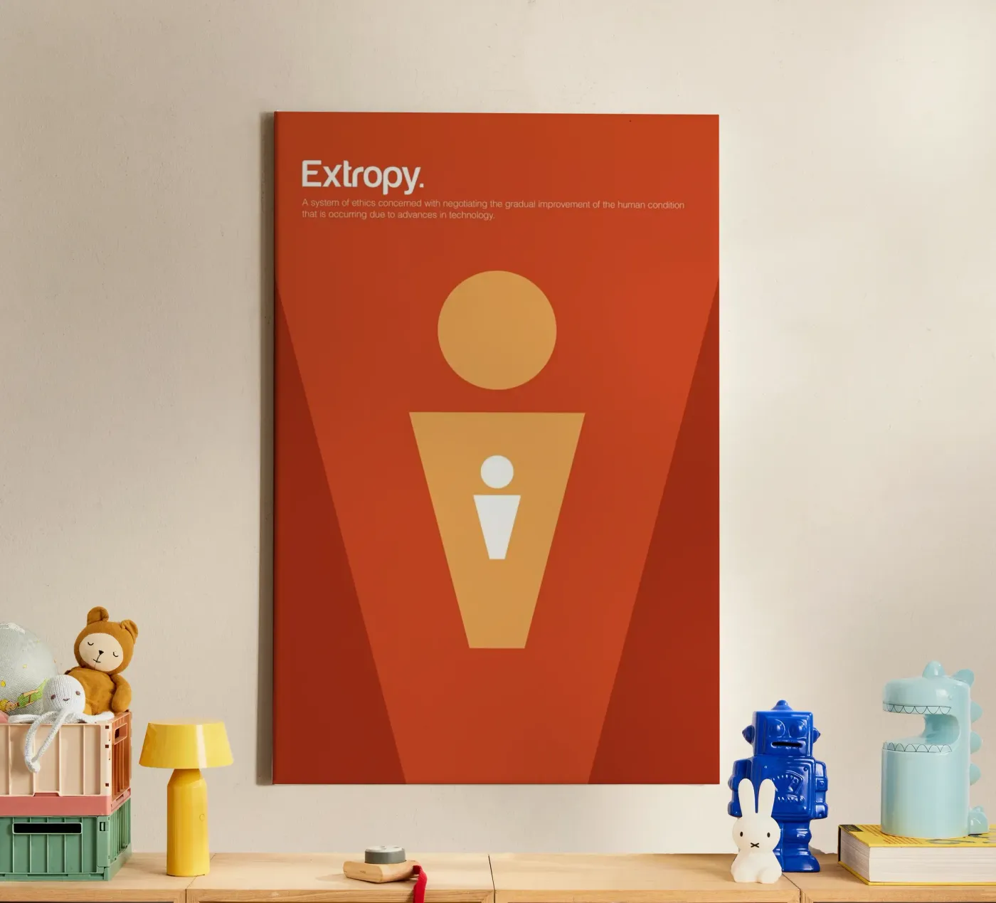 Extropy Leinwand von Genís Carreras