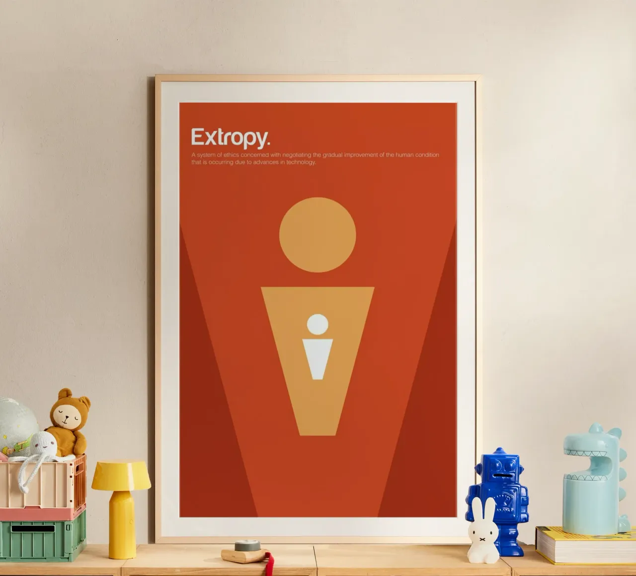 Extropy poster by Genís Carreras