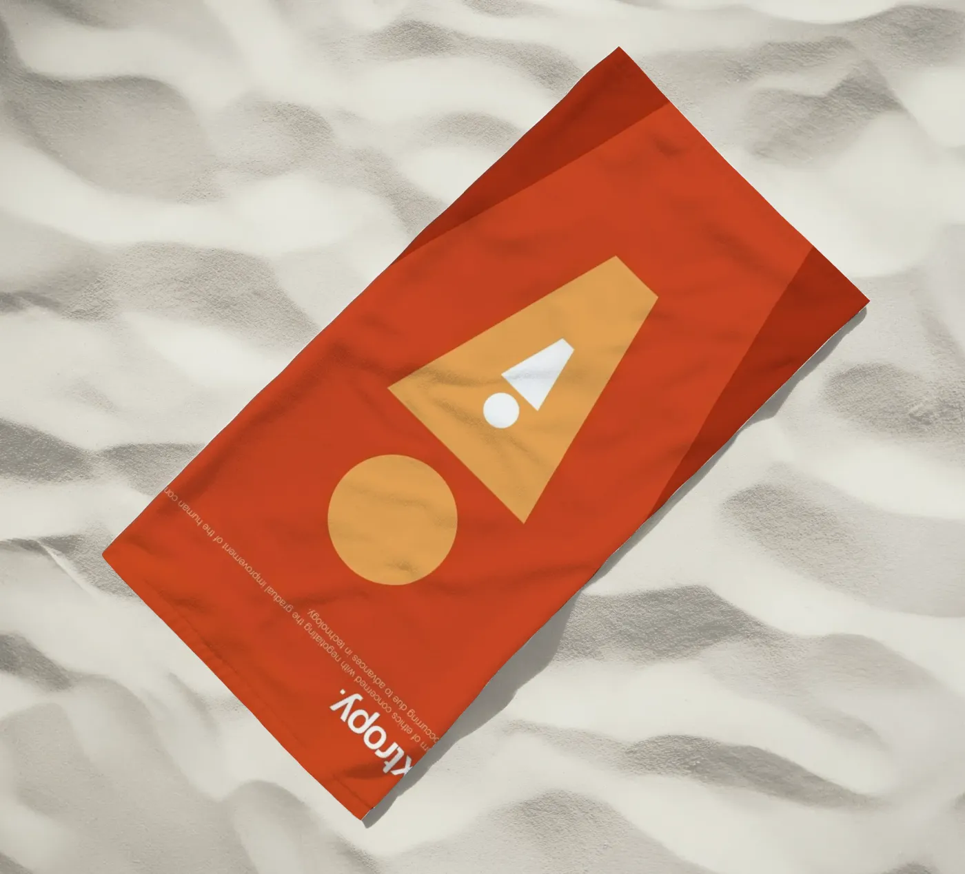 Extropy Strandtuch von Genís Carreras