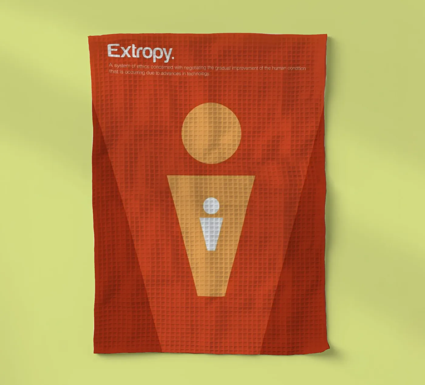 Extropy Geschirrtuch von Genís Carreras