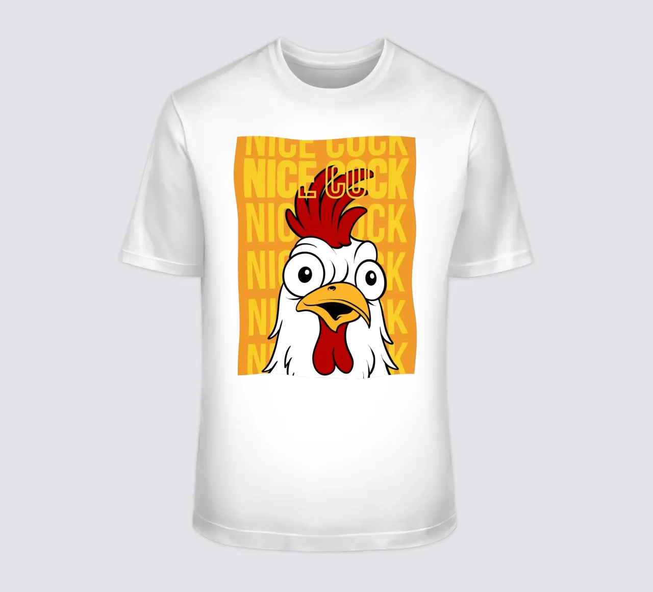 NICE COCK t-shirt by LisaArtes