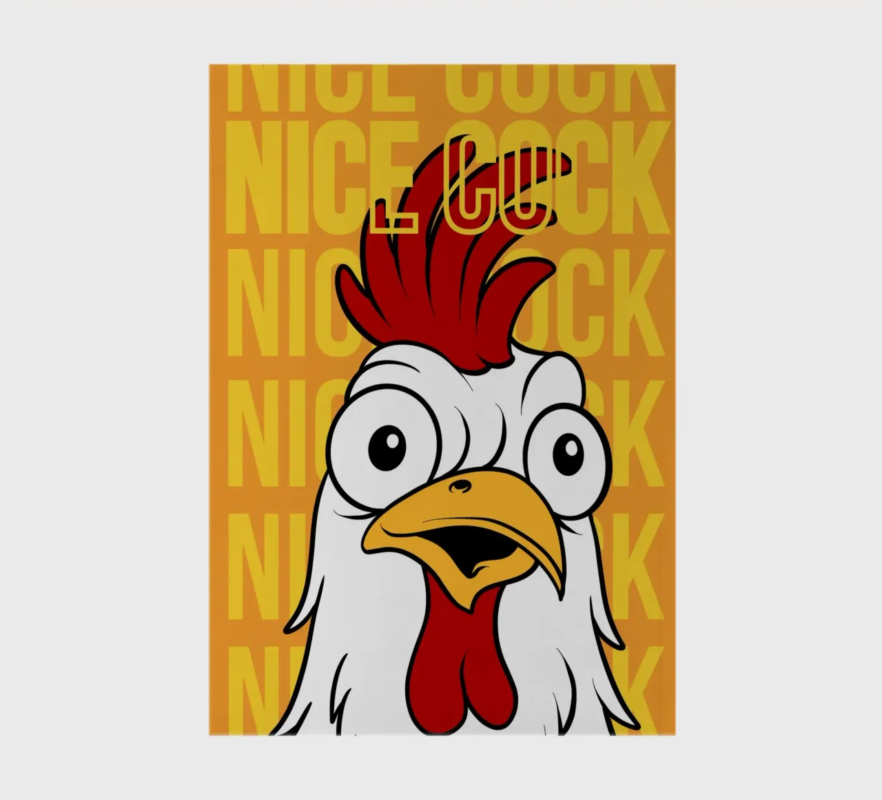 NICE COCK cuaderno de LisaArtes