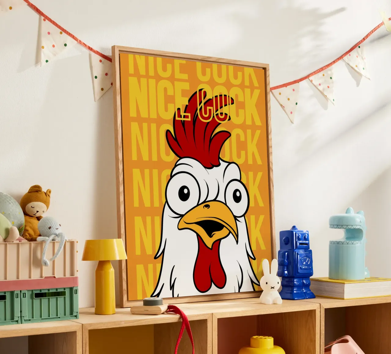 NICE COCK plexiglass da LisaArtes