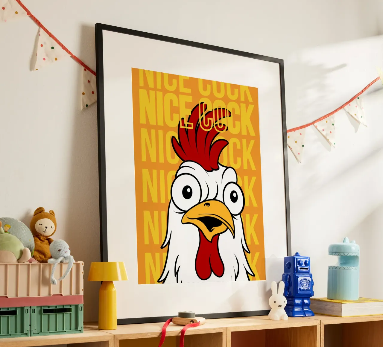 NICE COCK hahnemühle van LisaArtes