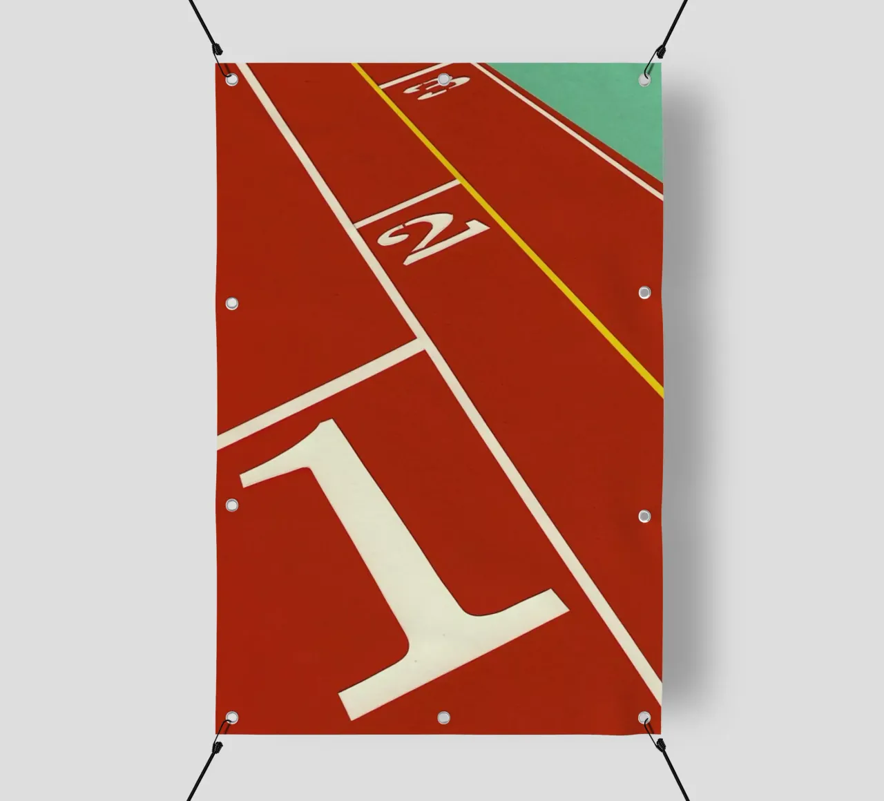 Running Track 123 telo in pvc da Rosi Feist