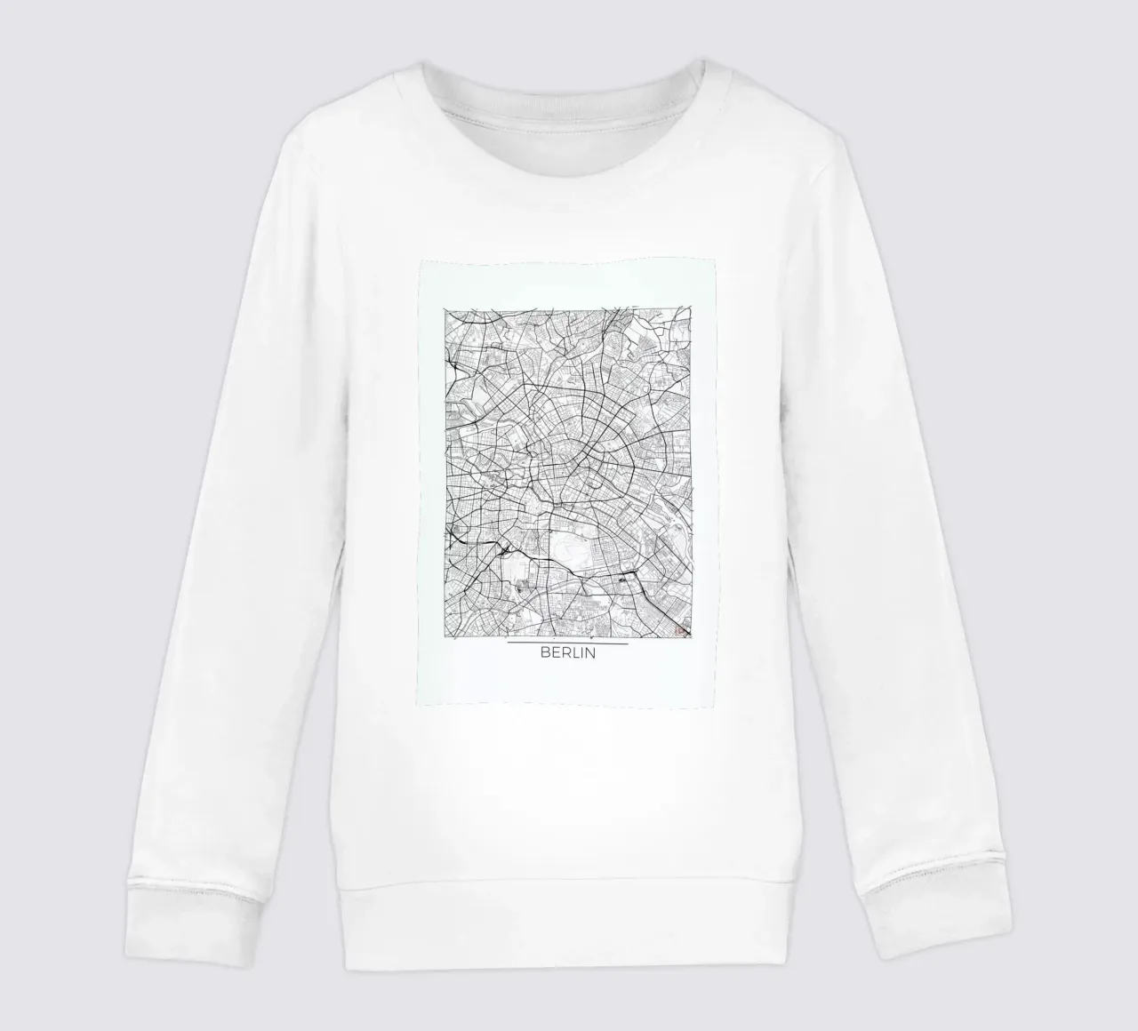 Berlin Minimal felpa bambino da Hubert Roguski