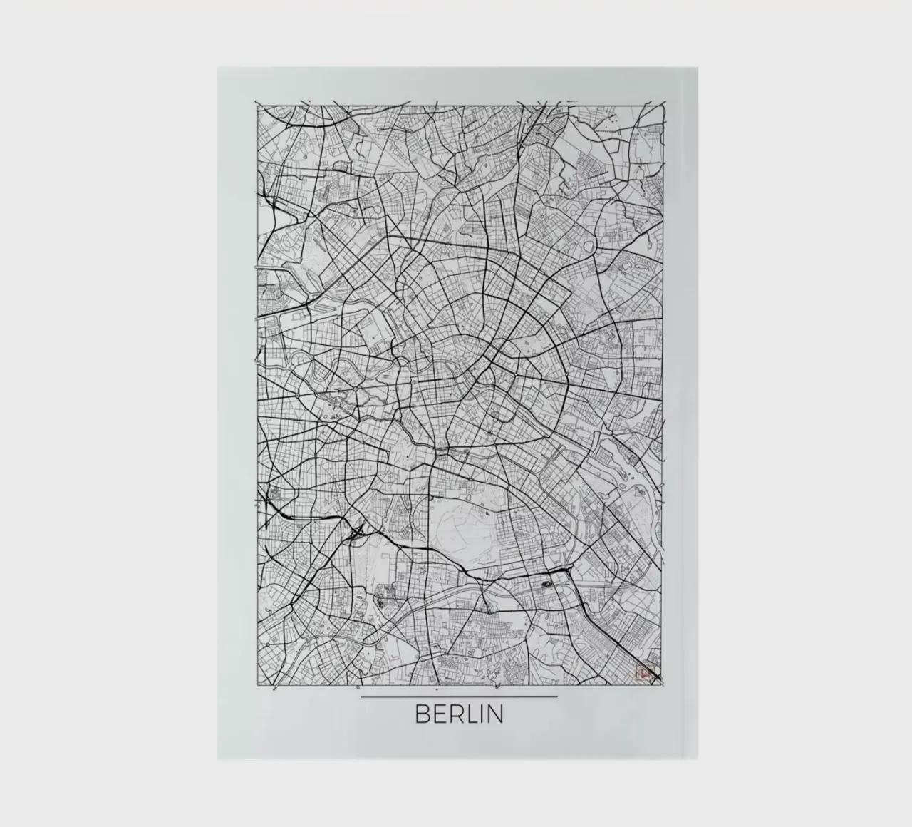 Berlin Minimal notebook by Hubert Roguski