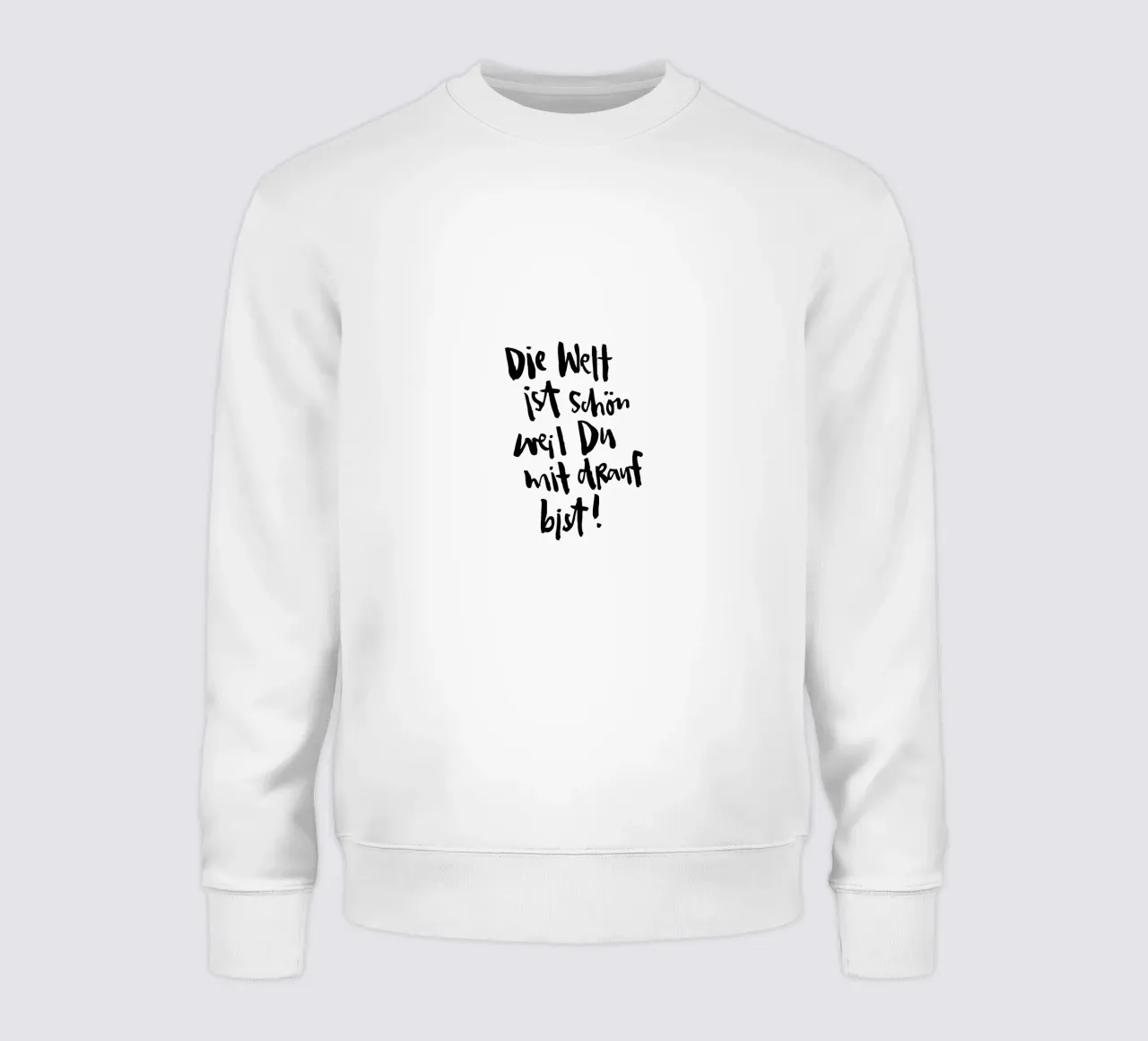 Die Welt felpa da Brushmeetspaper