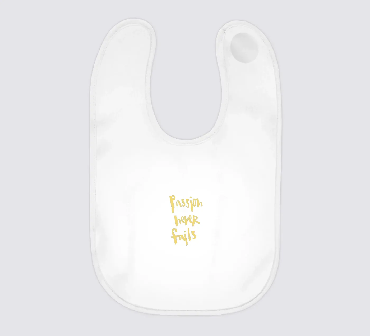 Passion Never Fails bavaglino da Brushmeetspaper