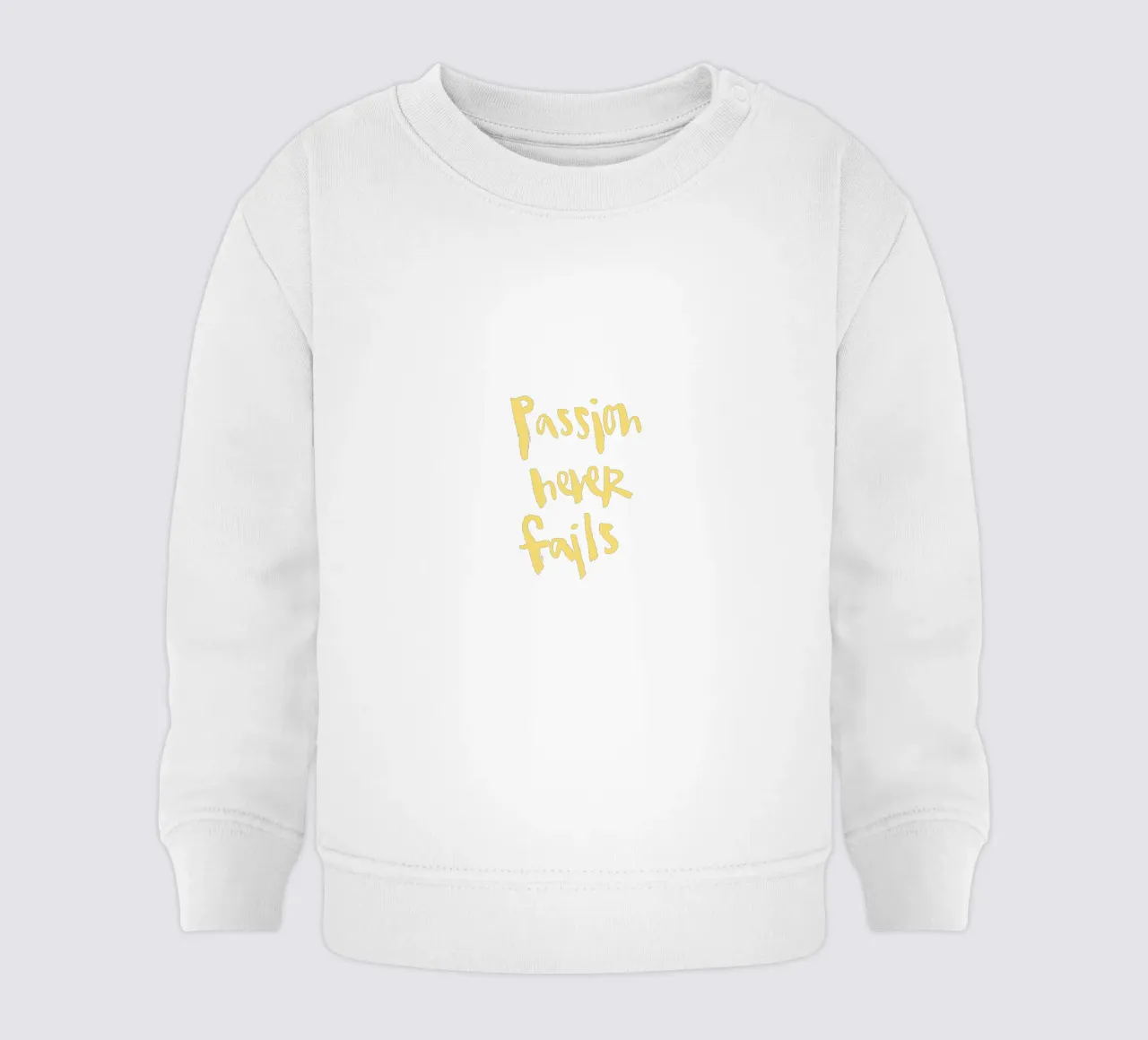 Passion Never Fails felpa neonato da Brushmeetspaper