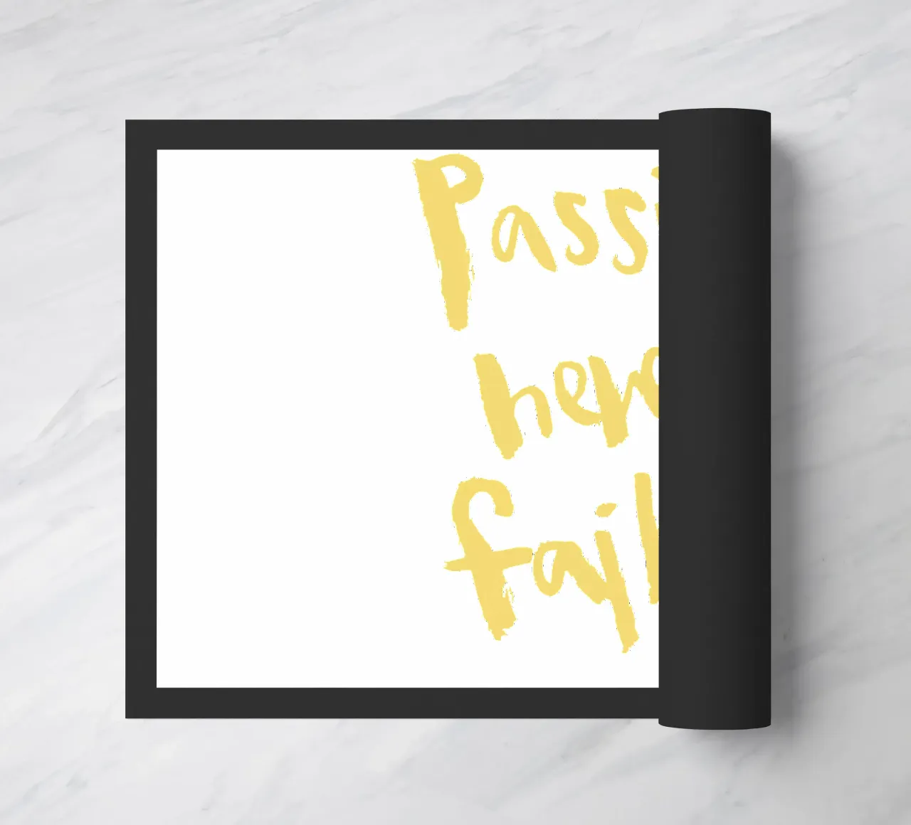 Passion Never Fails zerbino da Brushmeetspaper