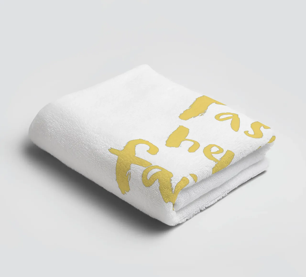 Passion Never Fails asciugamano da bagno da Brushmeetspaper
