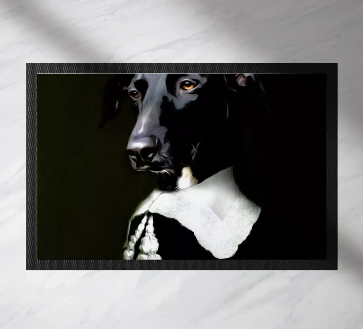 Mingus doormat by Tein Lucasson