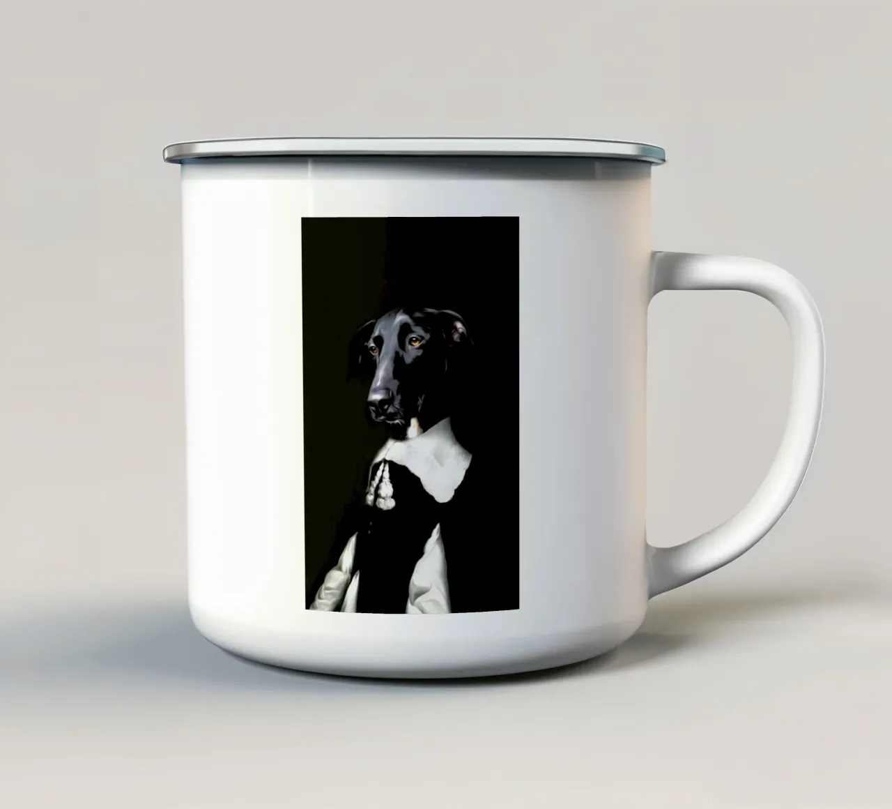 Mingus tazza in smalto da Tein Lucasson