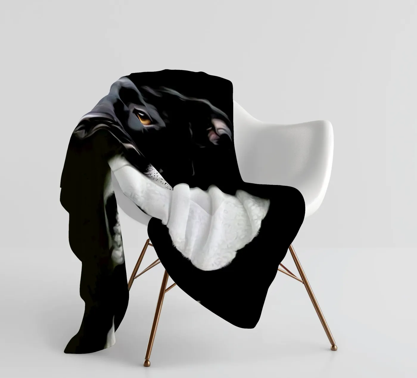 Mingus fleece blanket by Tein Lucasson