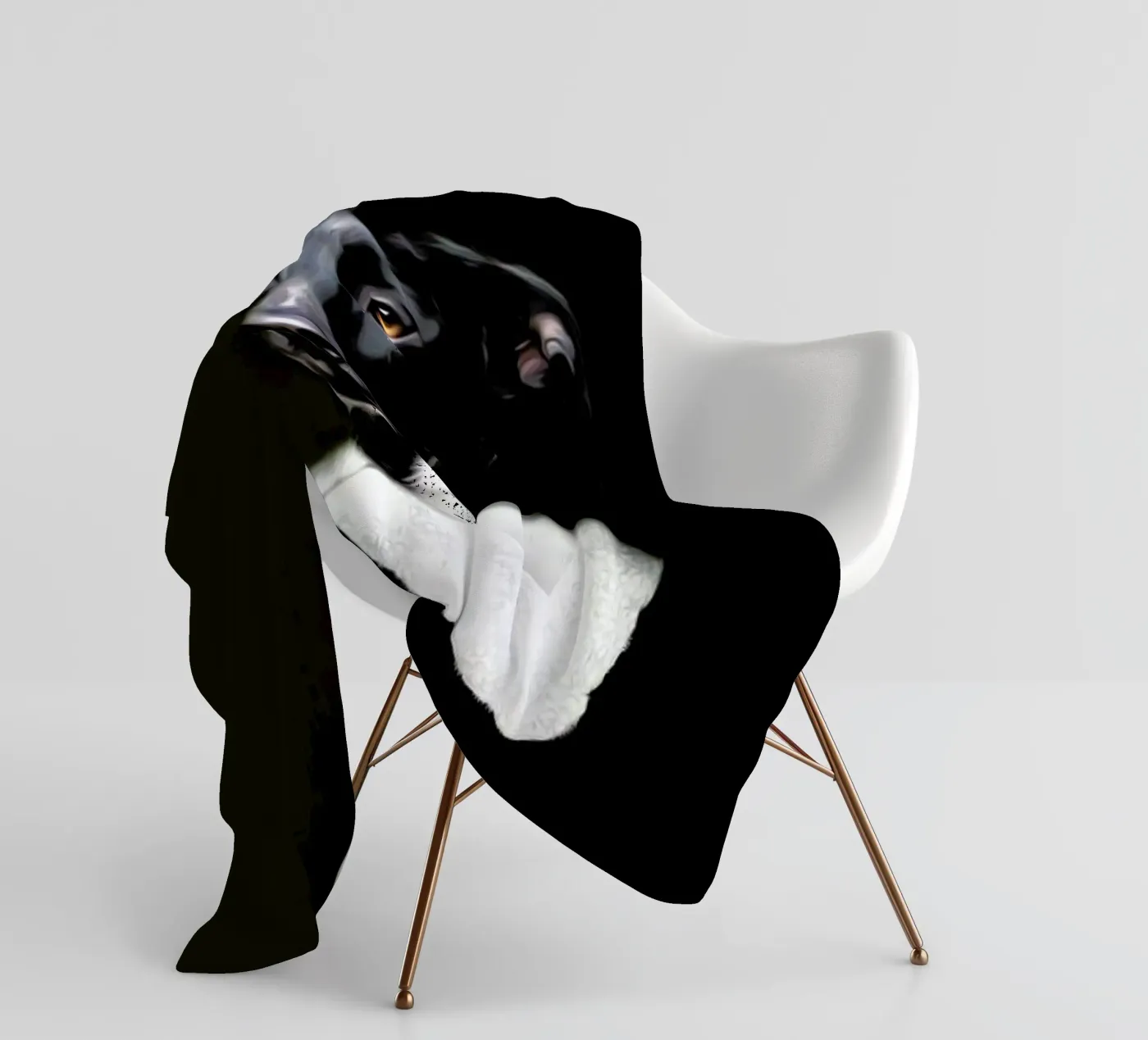 Mingus fleece blanket by Tein Lucasson